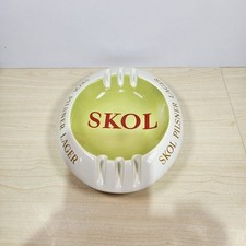 Skol Pilsner Lager Ashtray T.G. Green & Co. LTD Church Gresley England 8.5"