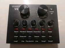 V8 USB Sound Card Mixer