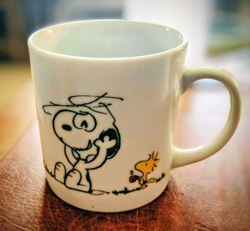 Vintage snoopy peanuts - vintage, cup