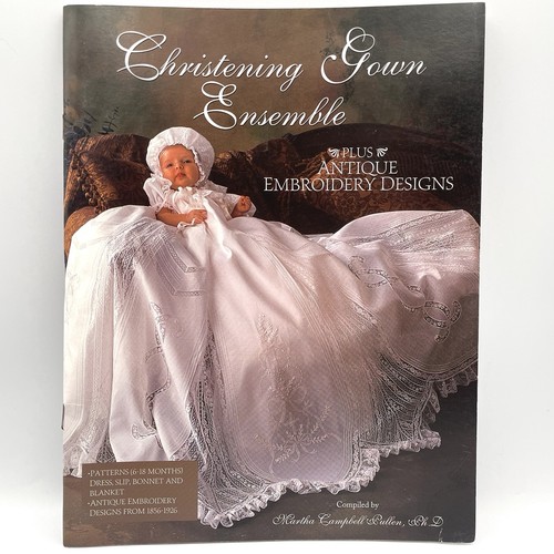 Christening gown ensemble - gown,