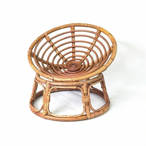 Retro chair open weave rattan - retro,