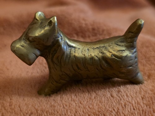 Small vintage solid - small, brass