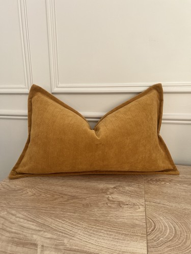 Mustard yellow cushion - mustard,