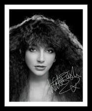 Kate Bush Autograph Signed & Framed Photo