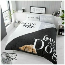 Love dog duvet quilt cover - dog,