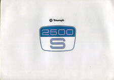 Triumph 2500S 1975-76 full