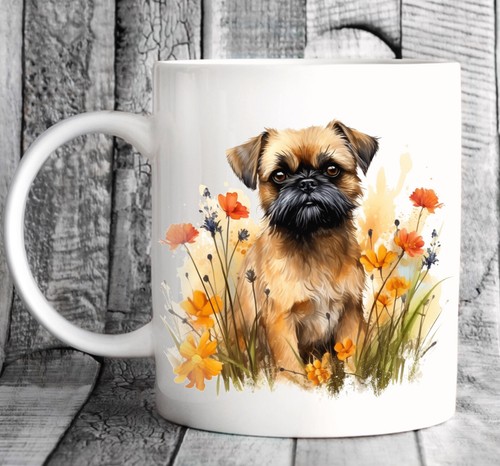 Brussels griffon dog mug - brussels,