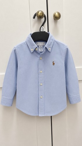 Baby boys blue polo - boys, ralph