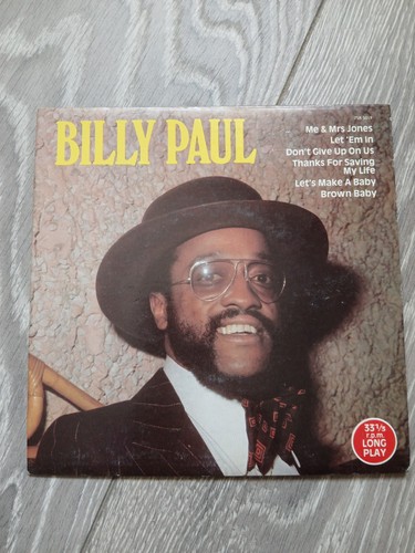 Billy paul track 33rpm - paul, 6-track
