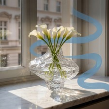 Glass vase for flowers - for,