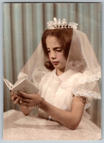 Vtg color snapshot girl - vtg, in