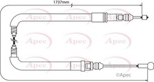 APEC Rear Brake Cable for