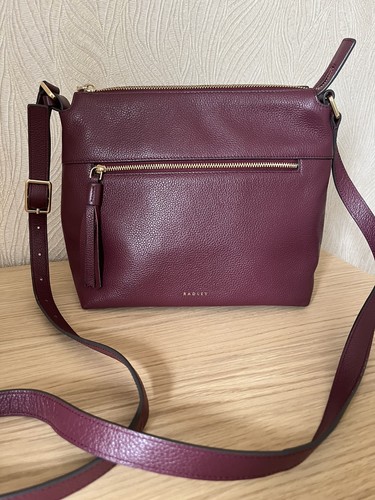 Radley handbag merlot - merlot, leather