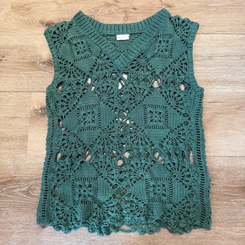 Paul aaron knit crochet vest - paul,