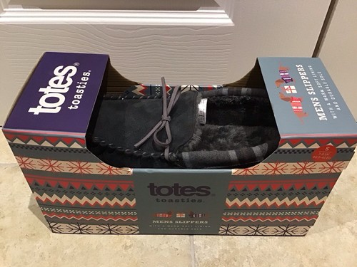 Totes toasties men grey - toasties, men’s