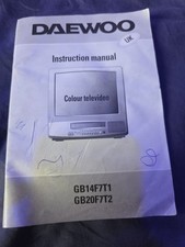 Daewoo gb14f7t1 gb20f7t2 - tv, gb14f7t1/gb20f7t2