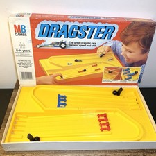 MB Games 1982 Dragster Board