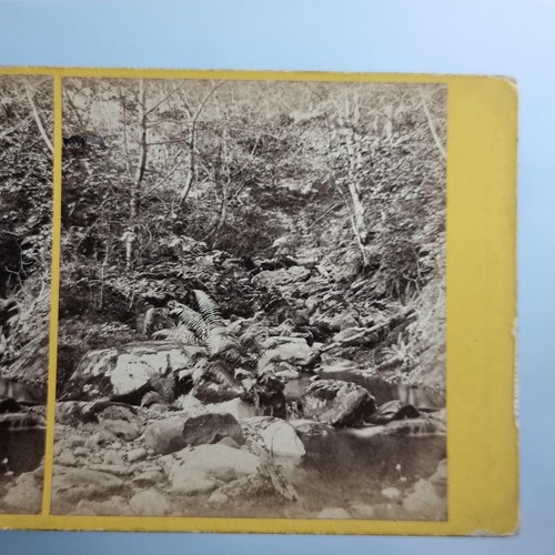 Callander stereoview c1870 - callander,