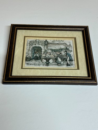 Anton pieck signed vintage - 3d,