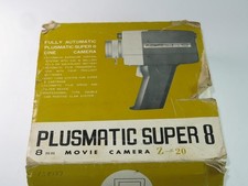 VINTAGE PLUSMATIC Super 8mm Cine Camera Z-20 1967 Untested