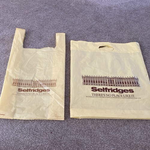 Selfridges vintage carrier - selfridges,