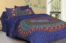 Indian mandala duvet quilt - indian,