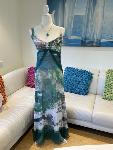 Maxi dress legatte - jeans, by