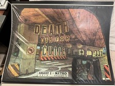 Death Cab for Cutie Chicago Metro Poster 08/01/2019 Landland
