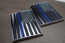 (2) THIN BLUE LINE AMERICAN