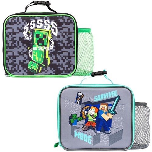 Minecraft kids lunch - bag,