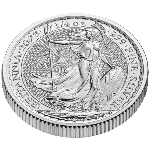 Quarter silver britannia - quarter,