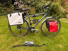 Dawes "Karakum" Touring Bicycle. 20 inch frame. Ortlieb panniers.