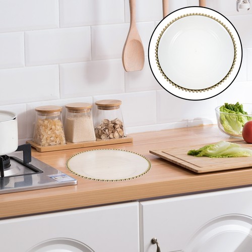 6pcs plastic clear plates - ,