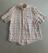 Faconnable mens shirt linen - shirt, xl