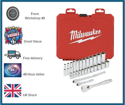 Milwaukee drive metric - 1/4'',