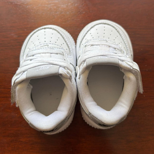 Nike white leather baby - nike,