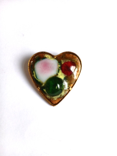 Vintage french art glass gold - vintage,