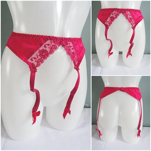 Vintage suspender belt 1980s - vintage,