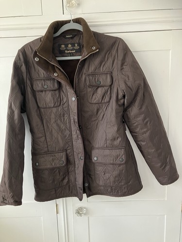 Barbour brown women quilted - barbour,