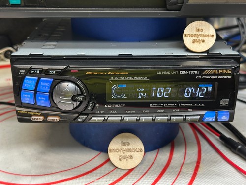 Alpine cdm 7870j jdm cd - #, head