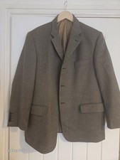 M&S Men's  Beige  Italian Wool
