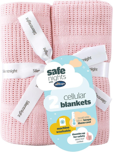 Baby cellular blanket pack - 2,