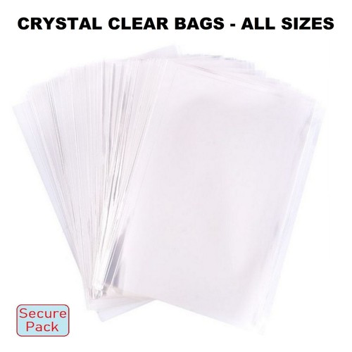 Clear cellophane bags for - clear,