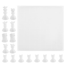 Chess Board Resin Mould Set 3D