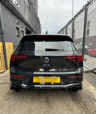 VW GOLF MK8 CUSTOM BUILT STAINLESS BACK END DUAL EXHAUST SYSTEM WITH DIFFUSER