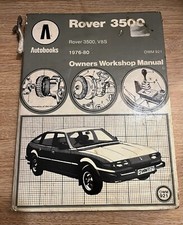Autobooks Rover 3500 1976-80 Manual 