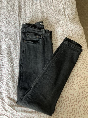 Men black zara jeans - black,