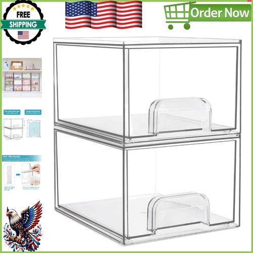 Pack clear acrylic stackable - clear,