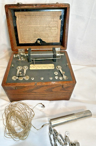 Antique portable faradic - antique,