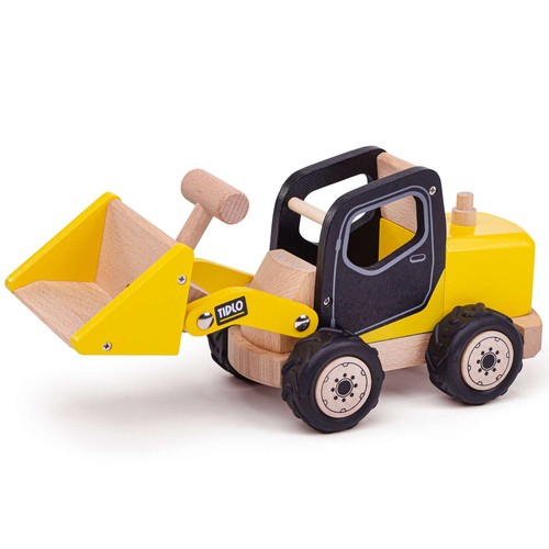 Tidlo wooden front end loader - front,